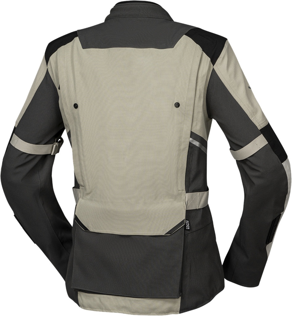 Women's Tourster-STX 1.0 laminated jacket abbey stone-dark grey-light grey