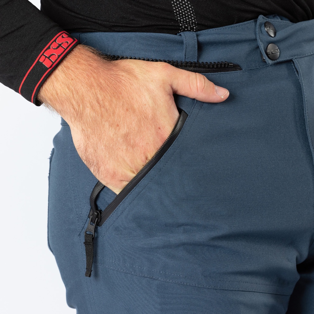 Tourster-STX 1.0 laminated pants blue