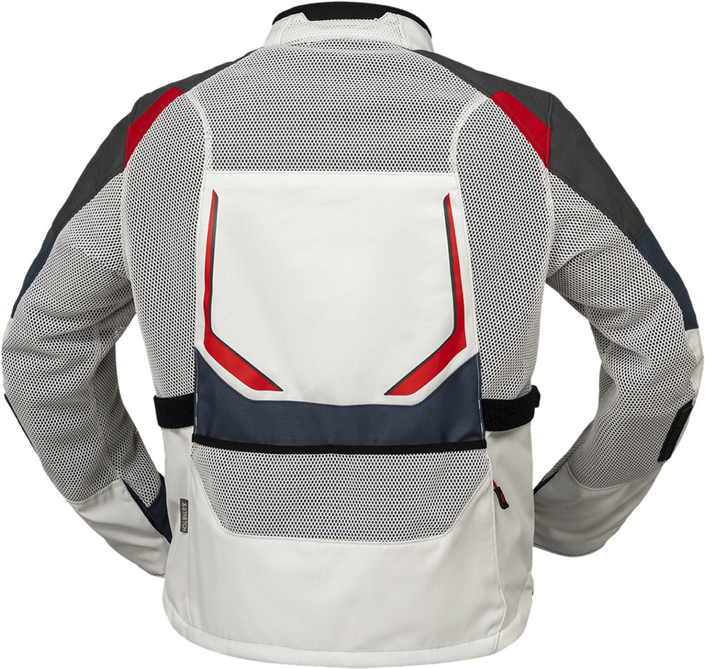 Tourster-BigAir 1.0 jacket light grey-blue-red