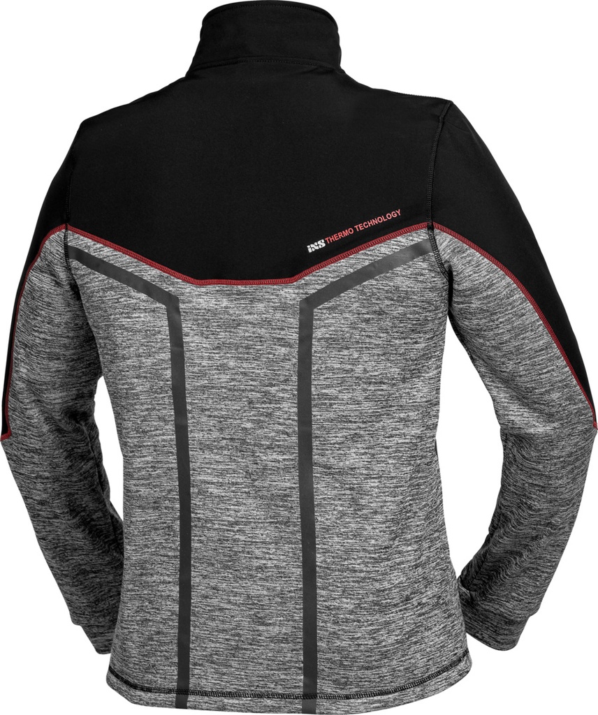 Functional jacket Ice 1.0 black-grey-red