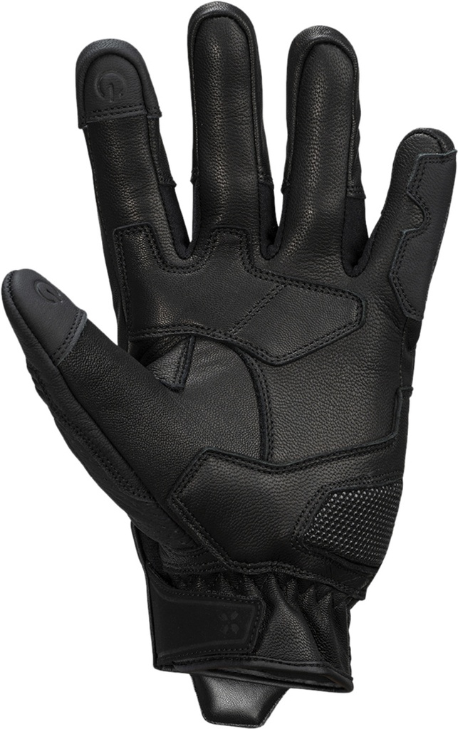 Rapid 1.0 leather gloves black