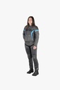 Sports women's jacket Trigonis-Air dark-grey-turquoise