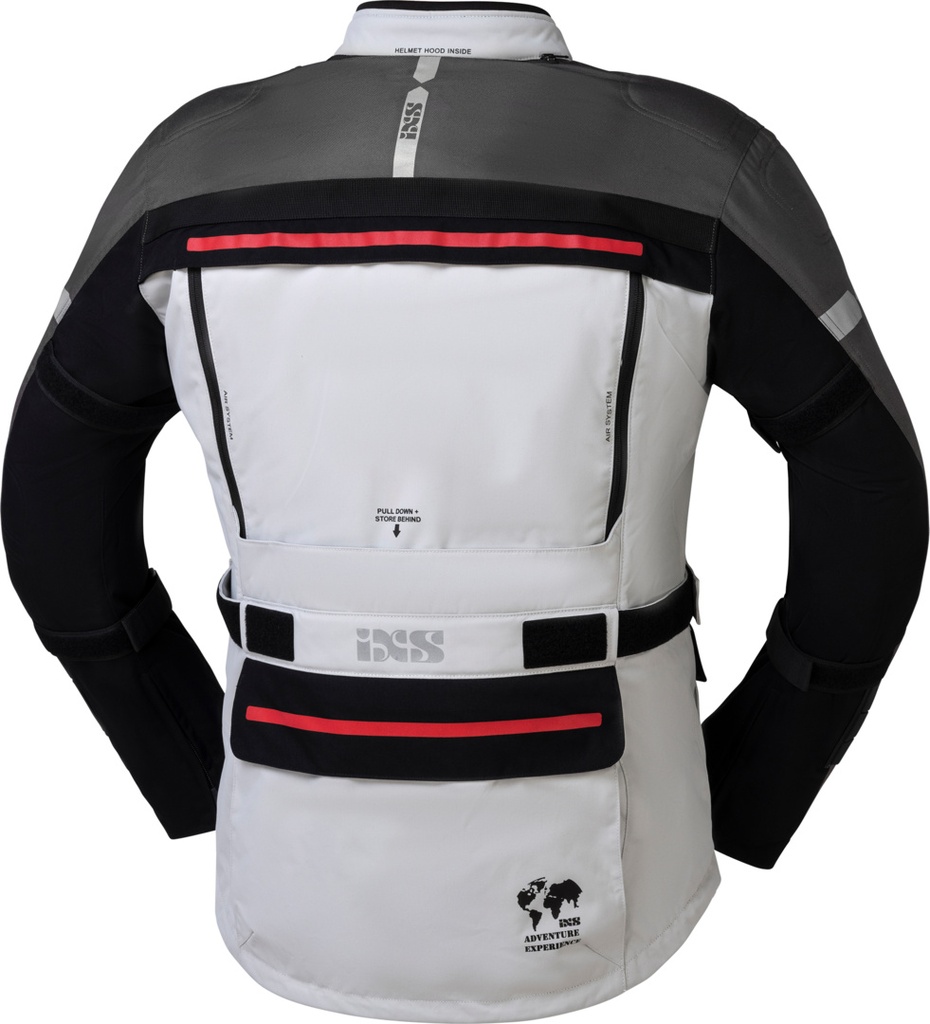 Tour Jacket Montevideo-ST 3.0 light grey-dark grey-black