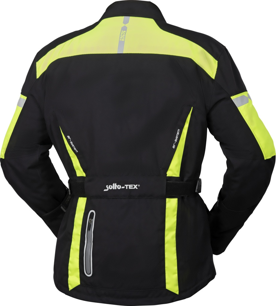 Jacket Tour Pacora-ST black-yellow fluo