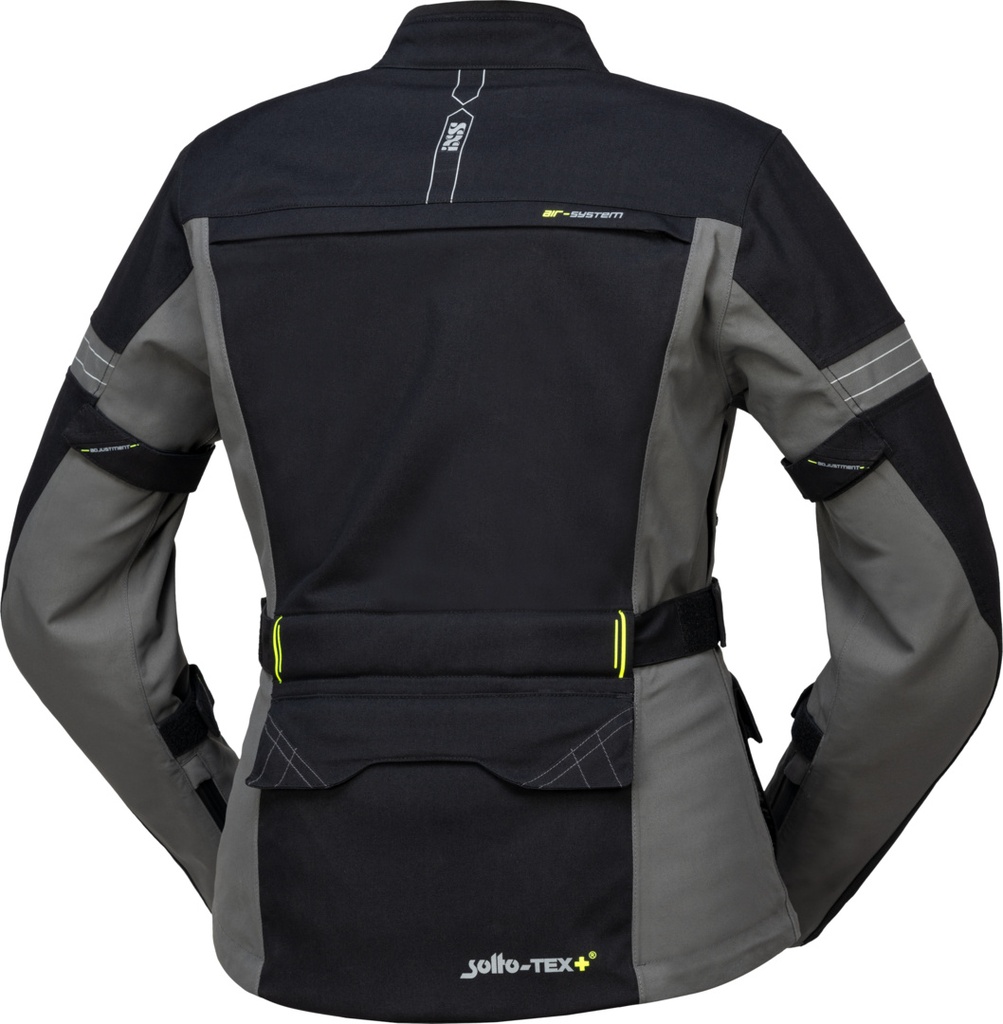 Tour women's jacket Laminate-ST-Plus black-grey