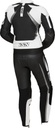 Sports LD women's suit RS-1000 2-piece black-white-silver