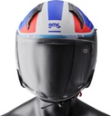 Jet helmet Vectus black matt-petrol-red