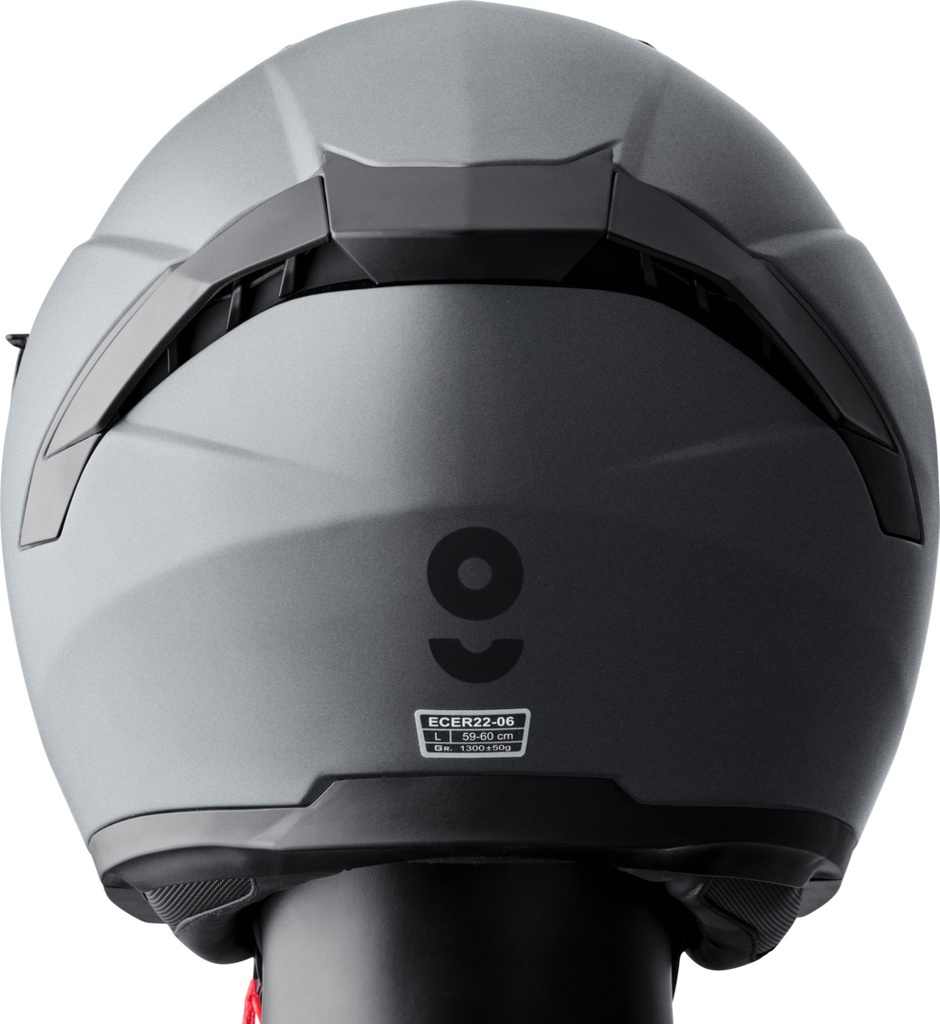 Jet Helmet Vectus titanio opaco