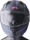 Full Face Helmet Hexago Graphic blue-violet