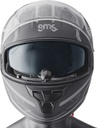 Full Face Helmet Hexago Graphic grey