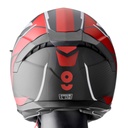 Full-face helmet Velox Graphic matt black-red-white