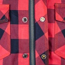 Shirt Jaguar woman black-red