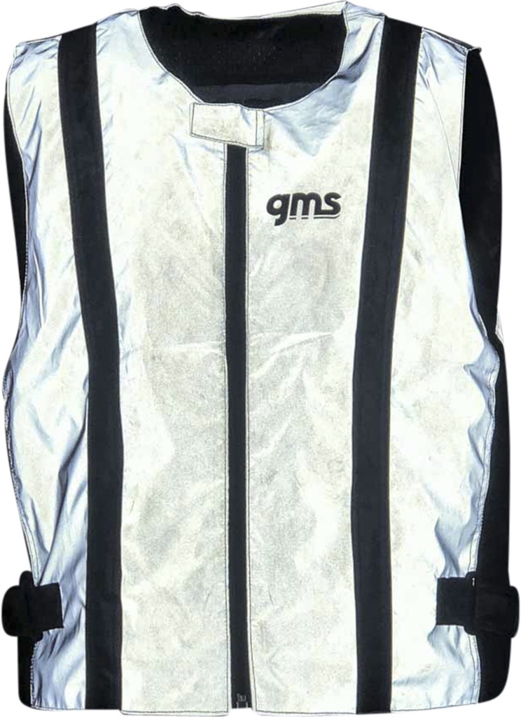 Casual vest LUX grey-reflective