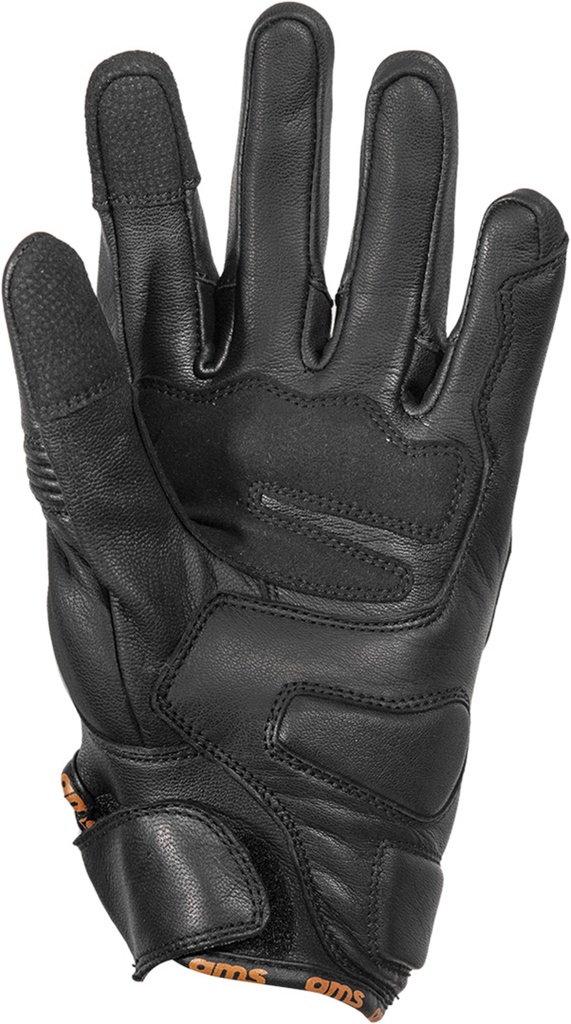 Gloves Curve black-orange
