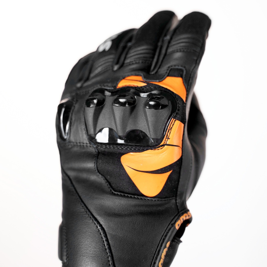 Gloves Curve black-orange