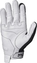 Solis gloves white-black