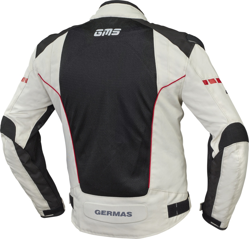 Germas Jacket Samu Mesh beige-black-red