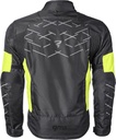 Jacket Kasai WP black-fluo yellow