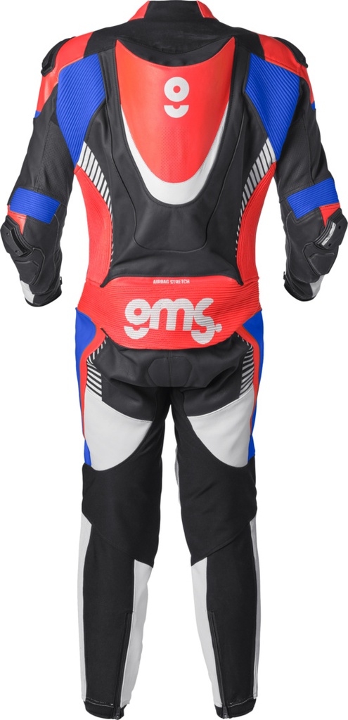 Leather suit GRC-1 1PCS black-blue-red