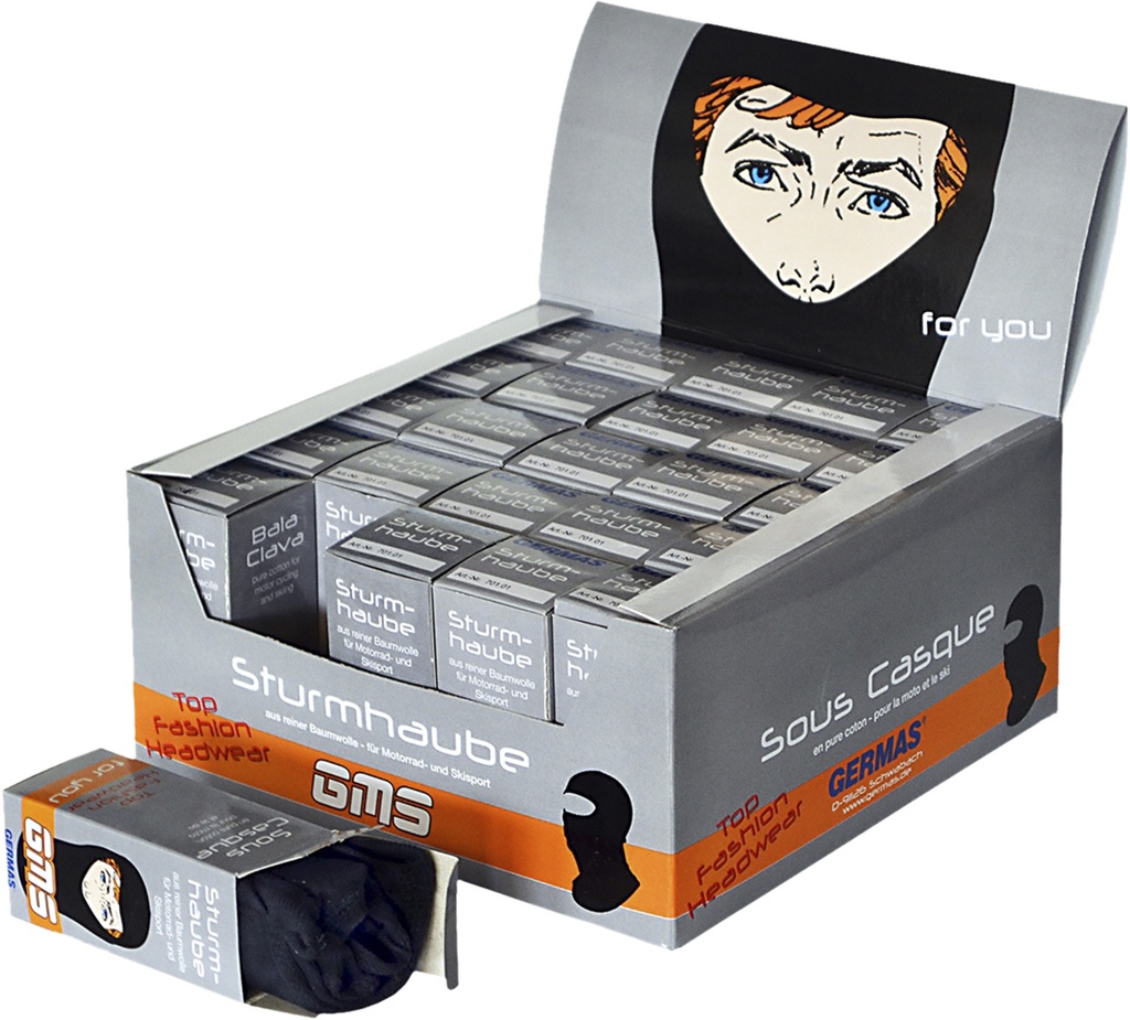 Cotton balaclava black