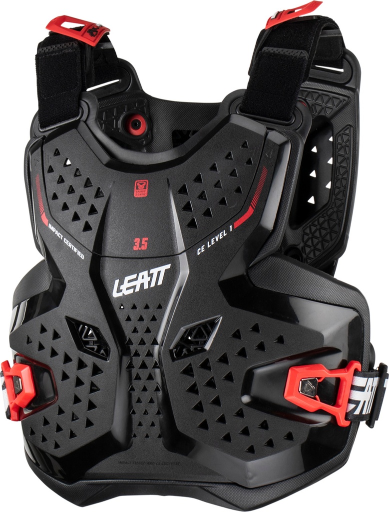 Chest protector 3.5 Jr Black/Red 147-159cm