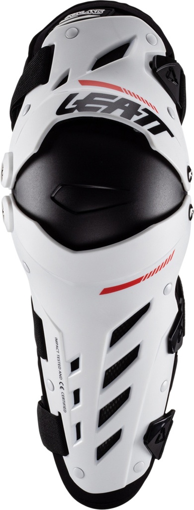 Knee Guard Dual Axis Jr White