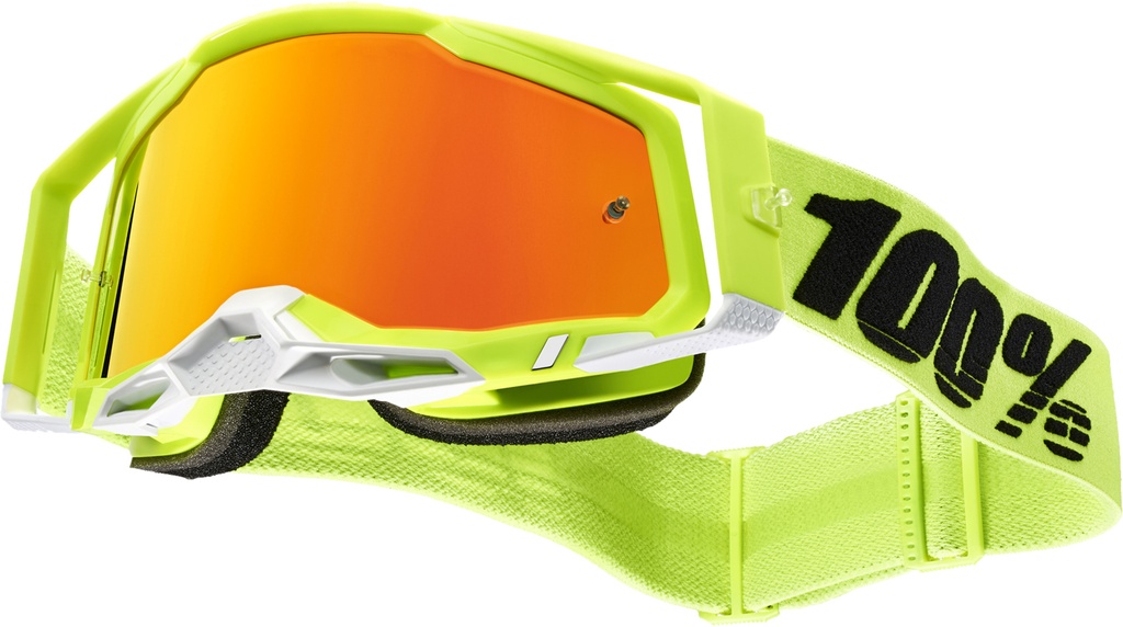 Goggle Racecraft 2 Yellow - Mirror Red