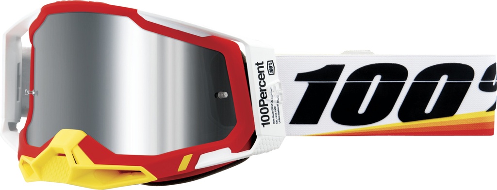 Goggle Racecraft 2 Arsham Red -Mirror Silver Flash Lens