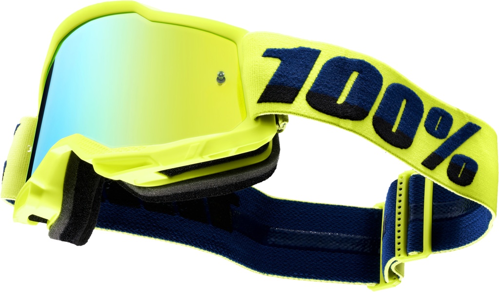 Goggle Accuri 2 Junior Fluo-Yellow -Mirror Gold