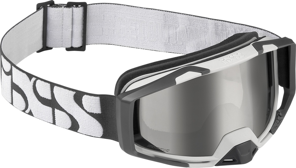 Goggle Trigger weiss / mirror silver low profile white LP