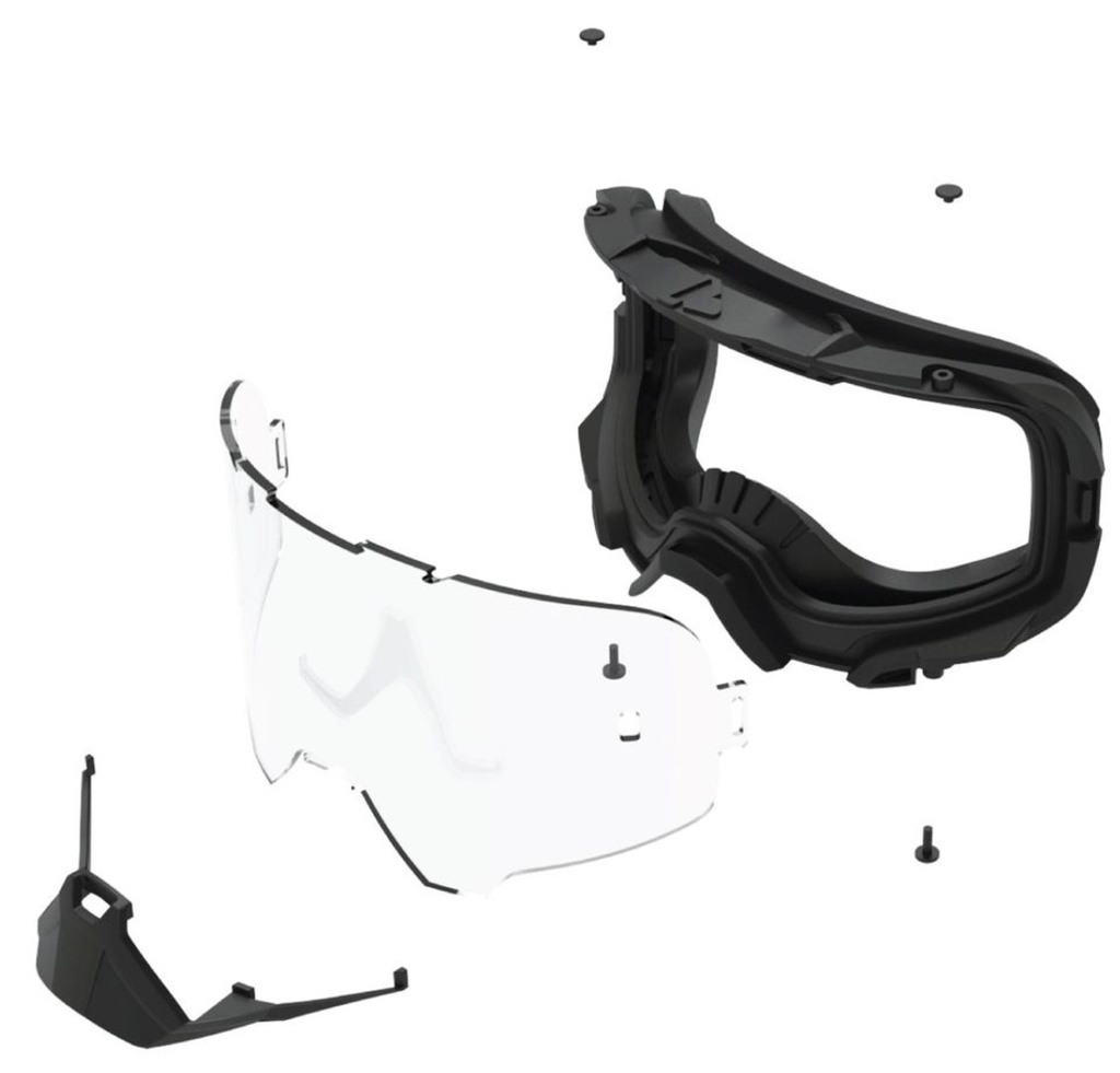 Goggle Velocity 6.5 Desert Sand/Lime platinum UC 28%