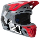 Helmet Kit Moto 8.5 V24 Forge grey-red-white