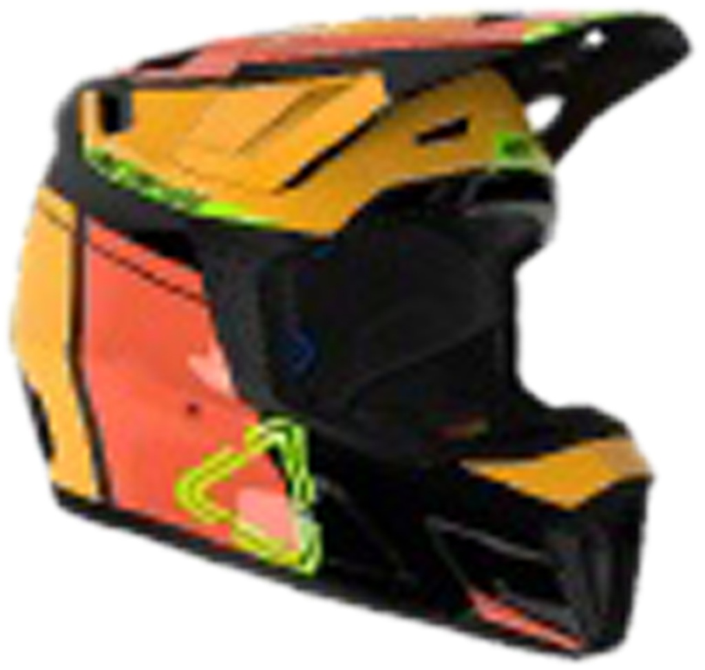 Helmet Kit Moto 7.5 V24 Citrus orange-black-green