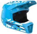 Helmet Moto 2.5 V24 Cyan blue-white