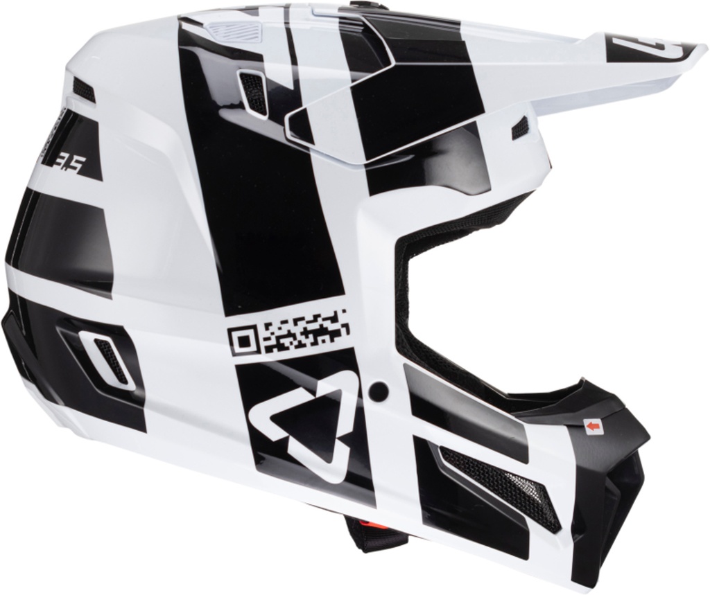 Helmet Moto 3.5 Jr V24 black-white