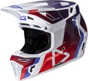 Helmet Kit Moto 8.5 V25 sunburn red-white-blue