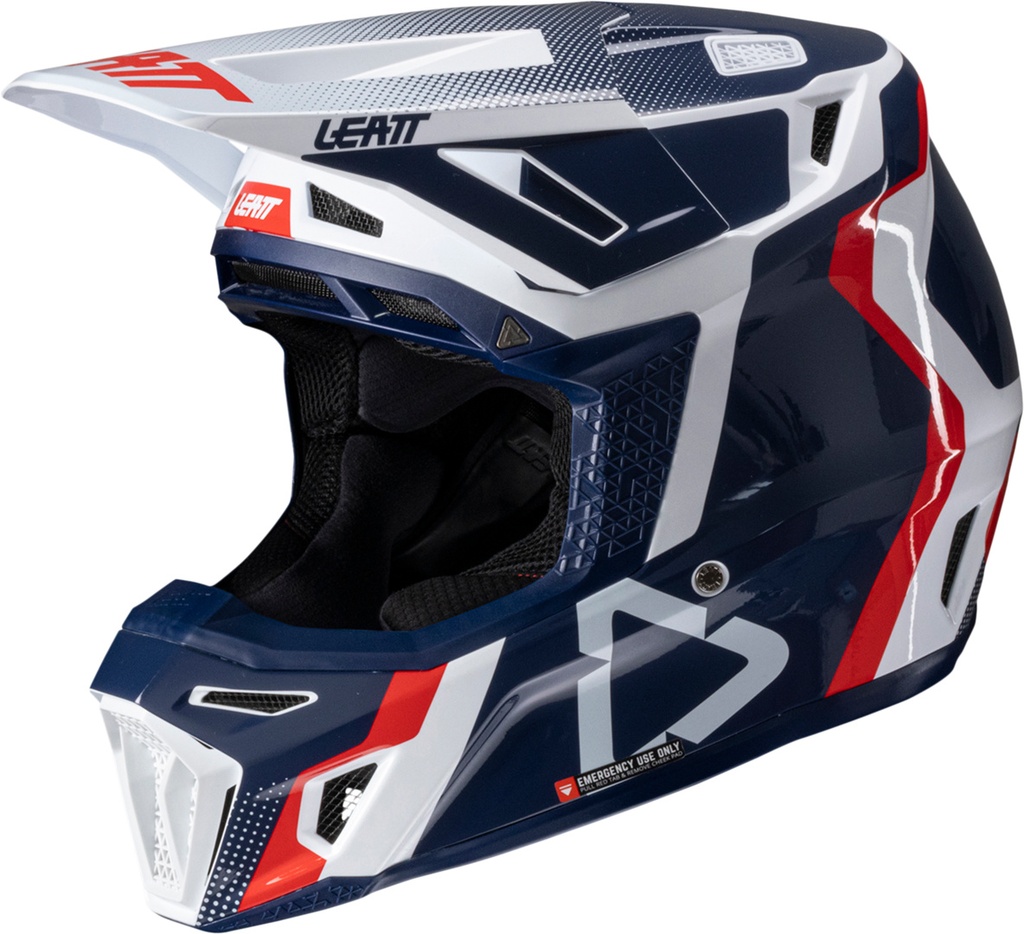 Helmet Kit Moto 8.5 V25 royal blue-red-white