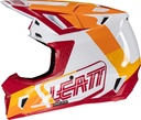 Helmet Kit Moto 7.5 V25 ruby orange-red-white