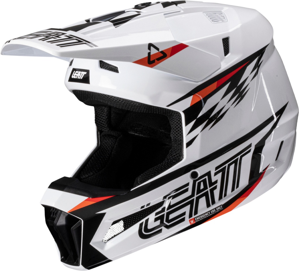 Helmet Kit Moto 3.5 V25 white-black-red
