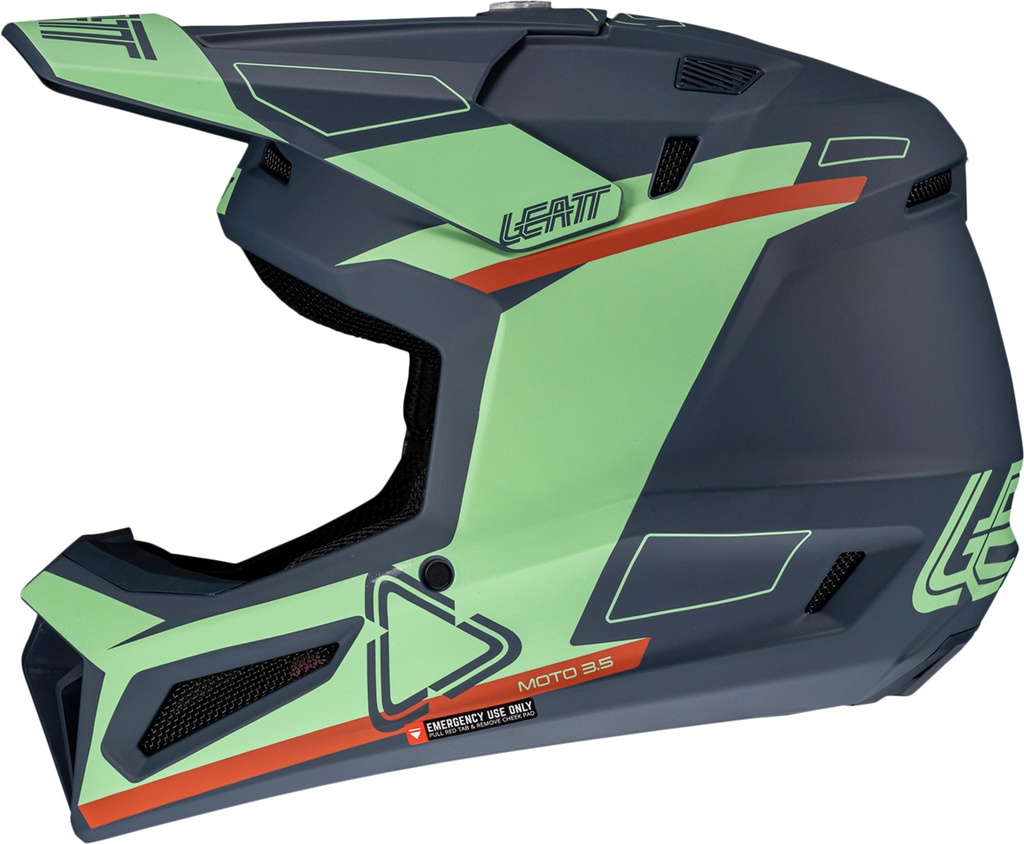 Helmet Kit Moto 3.5 V25 matcha green-blue-red