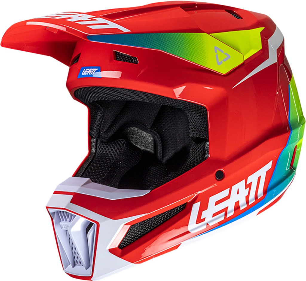 Helmet Moto 2.5 V25 red red-white