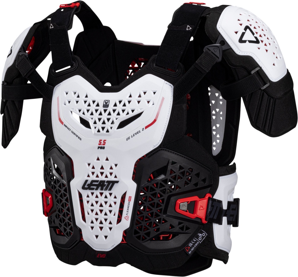 Chest Protector 5.5 Pro Evo V25 white