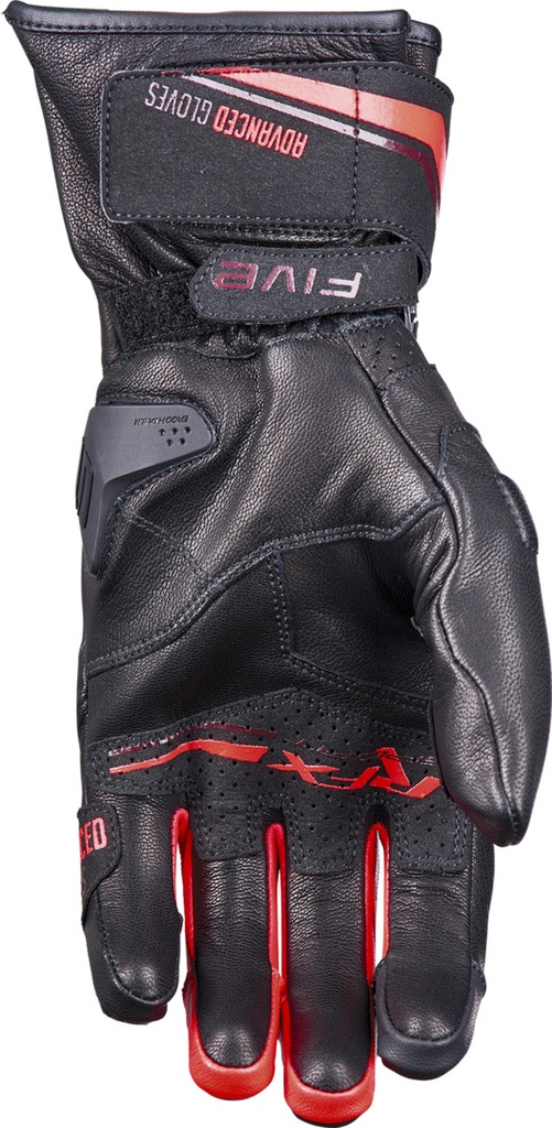 Glove RFX Sport Evo black-red fluo