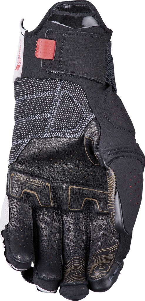 Gloves TFX1 Airflow short grey-black-red
