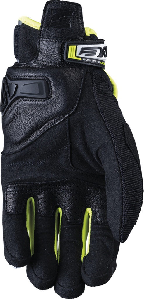 Gloves RS-C black-white-fluo yellow 2021