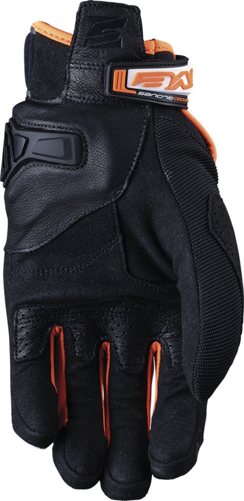 Gloves RS-C black-white-fluo orange 2021