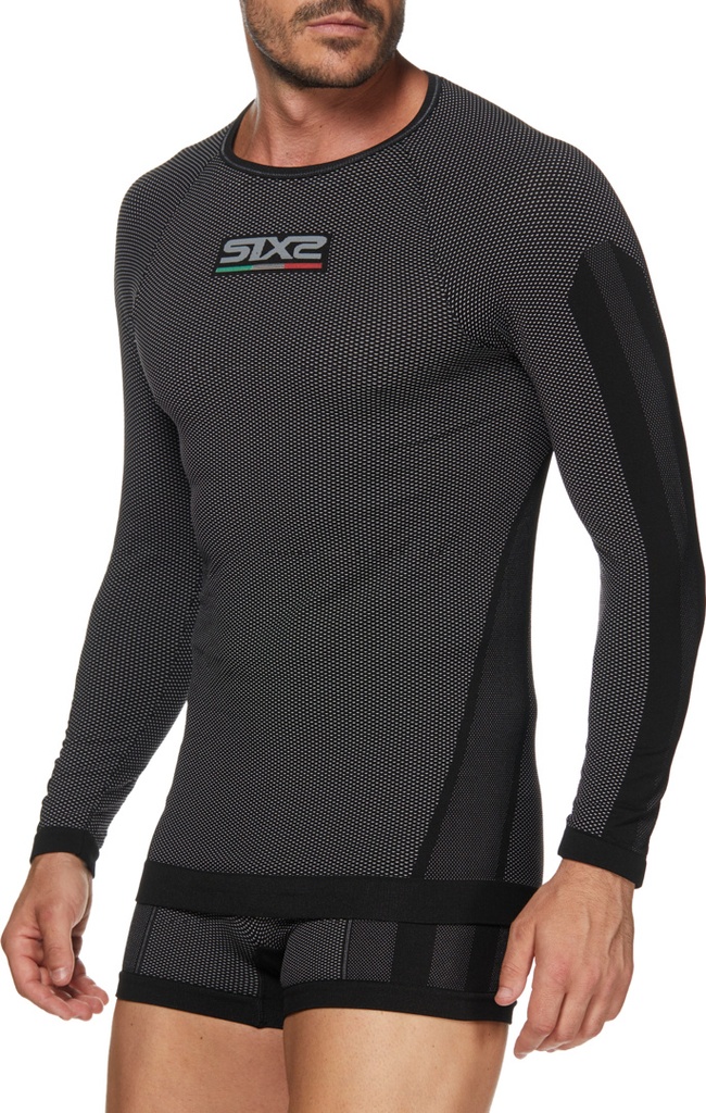 Long-sleeve functional shirt TS2 Unisex black-carbon