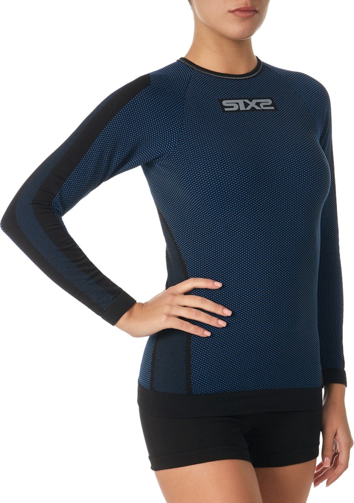 Longsleeve functional shirt TS2 black-petrol