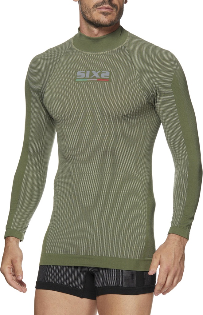 Long sleeve turtleneck jersey ARMY green