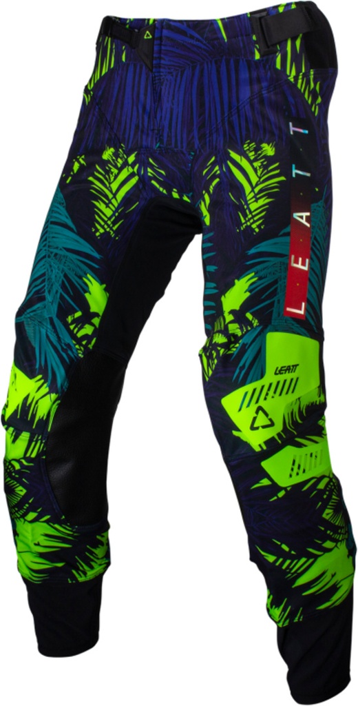 Pant Moto 5.5 I.K.S Jungle black-lime-blue